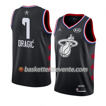 Maillot Basket Miami Heat Goran Dragic 7 2019 All-Star Jordan Brand Noir Swingman - Homme